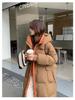2026 Extra Thick Plus Size 300 Jin Long Down Jacket for Women - Loose Fit, Fat MM, Commuting Style