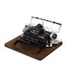Typewriter Model VintageStyle Retro Sculpture for Collectors, Photographers,