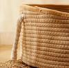OUZEY Pet Cat Bed Hand Rattan Woven Cat Beds Comfortable Sleeping Wear-Resistant and Sratch-Resistant Cat Nesk Kitten Baskets