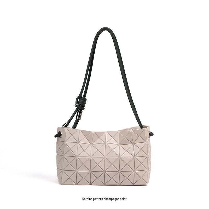 "2024 Women's Geometric Diamond Tote & Shoulder Bag"