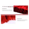 Chinese Red Embroidered Scarf