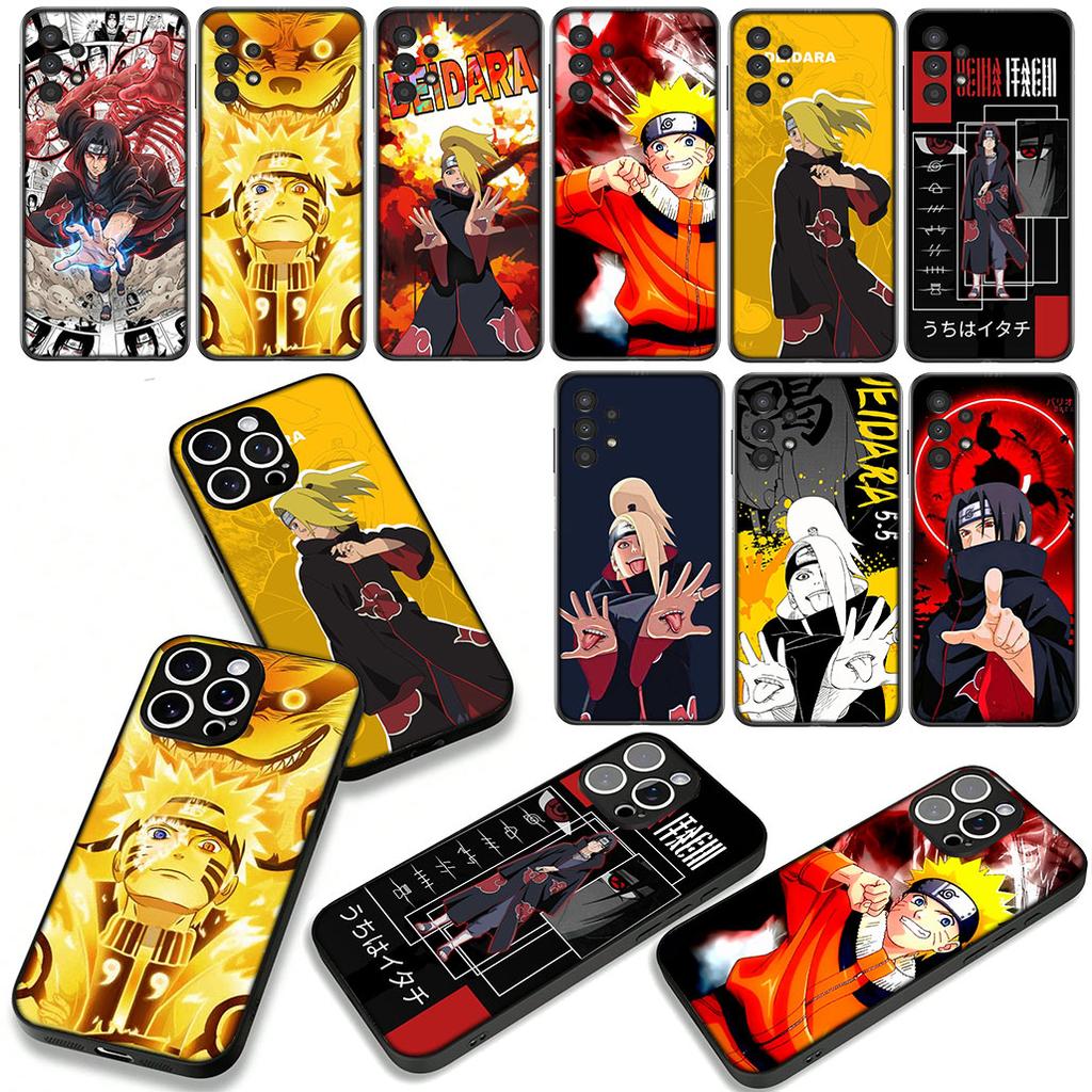 Pain Narutos Deidara Akatsuki Itachi Uchiha Case for Xiaomi Redmi 15C 15 A4 A5 9A 9T 10A 10C 9C NFC 14C Note 11 9 10 Pro 8T