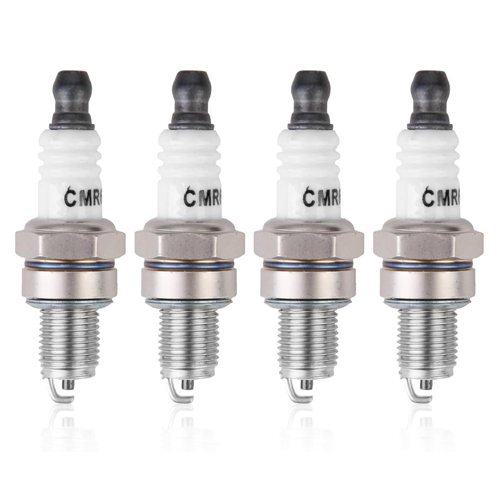 

CMR6H Spark Plug 4 Pcs Compatible with NGK 3365 Compatible with Stihl BR500 BR600 FS90 FS90R FS100 FS110 HL110 HT100 FC56 MS192 4PCS