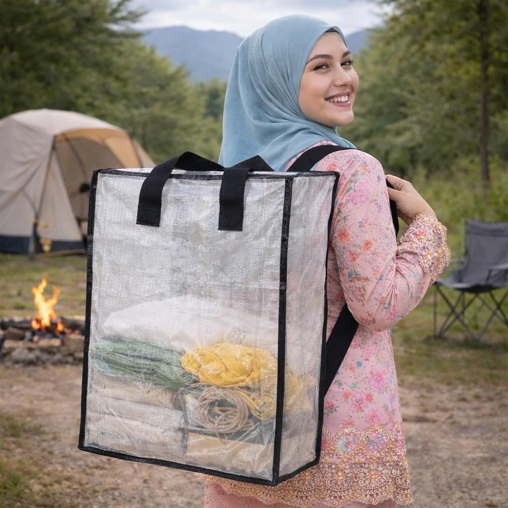 Large Capacity Backpack Reusable Travel Bag New Storage Bag