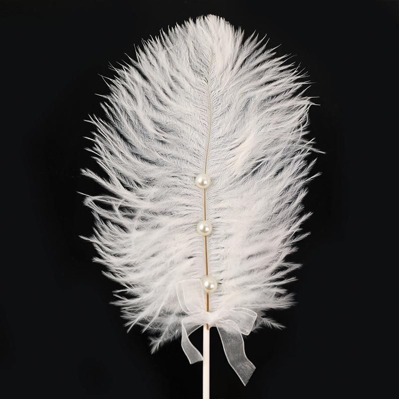 Angel Wing Feather String Lights Cake Topper Ornaments