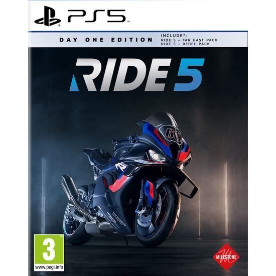 Jeu de course RIDE 5 Day One REBEL PACK pour PS5