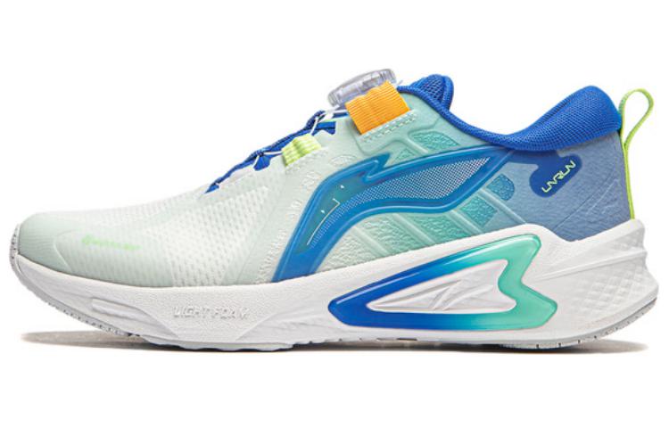 Li Ning YOUNG Rosefinch 1.0 Fabric Low top Running Shoes Blue White Kids YKFU004-9 39