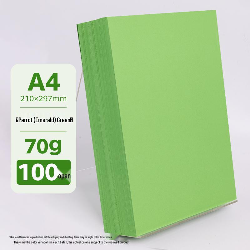 A4 Assorted Color Thickened Origami Paper 80g/120g/150g - Pink, Red, Blue