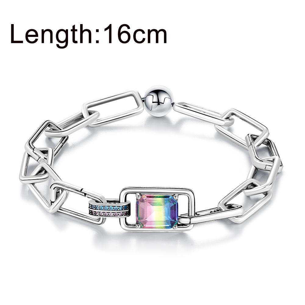 Original 925 Silver Bracelets For Women Fit Charms Beads DIY Jewellery Woman Elegant Pendant Mother's Day Gift