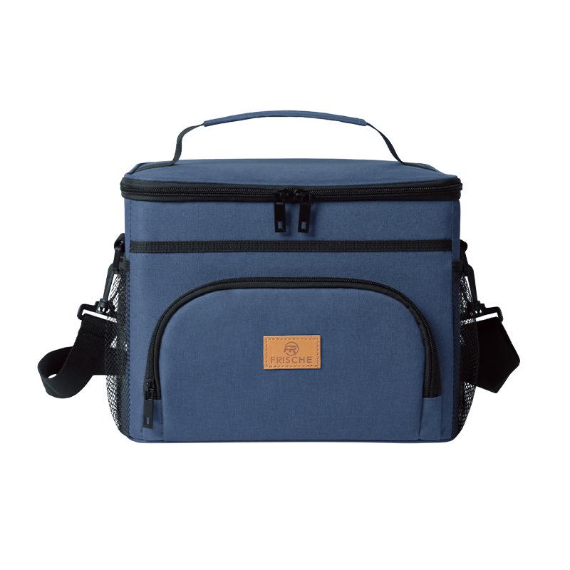 Runhui PEVA Waterproof Large Capacity Insulated Picnic & Lunch Bento Bag бирюзовый