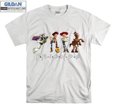 Toy Story Tričko Woody Jessie Buzz Potisk Tričko Pánské Dámské Unisex Tričko V449