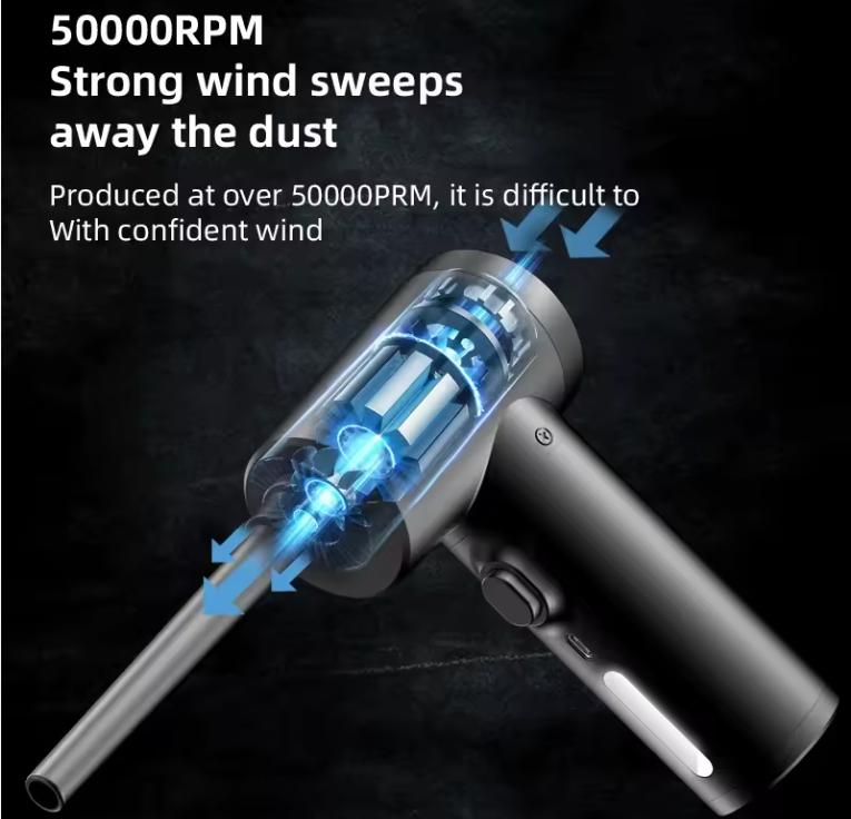 Xiaomi Bezdrátový vzduchový prachovnice 50000 ot./min.