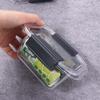 Leak-Proof Fresh-keeping Box Transparent Lunch Box Kitchen Food Container Crisper  Office