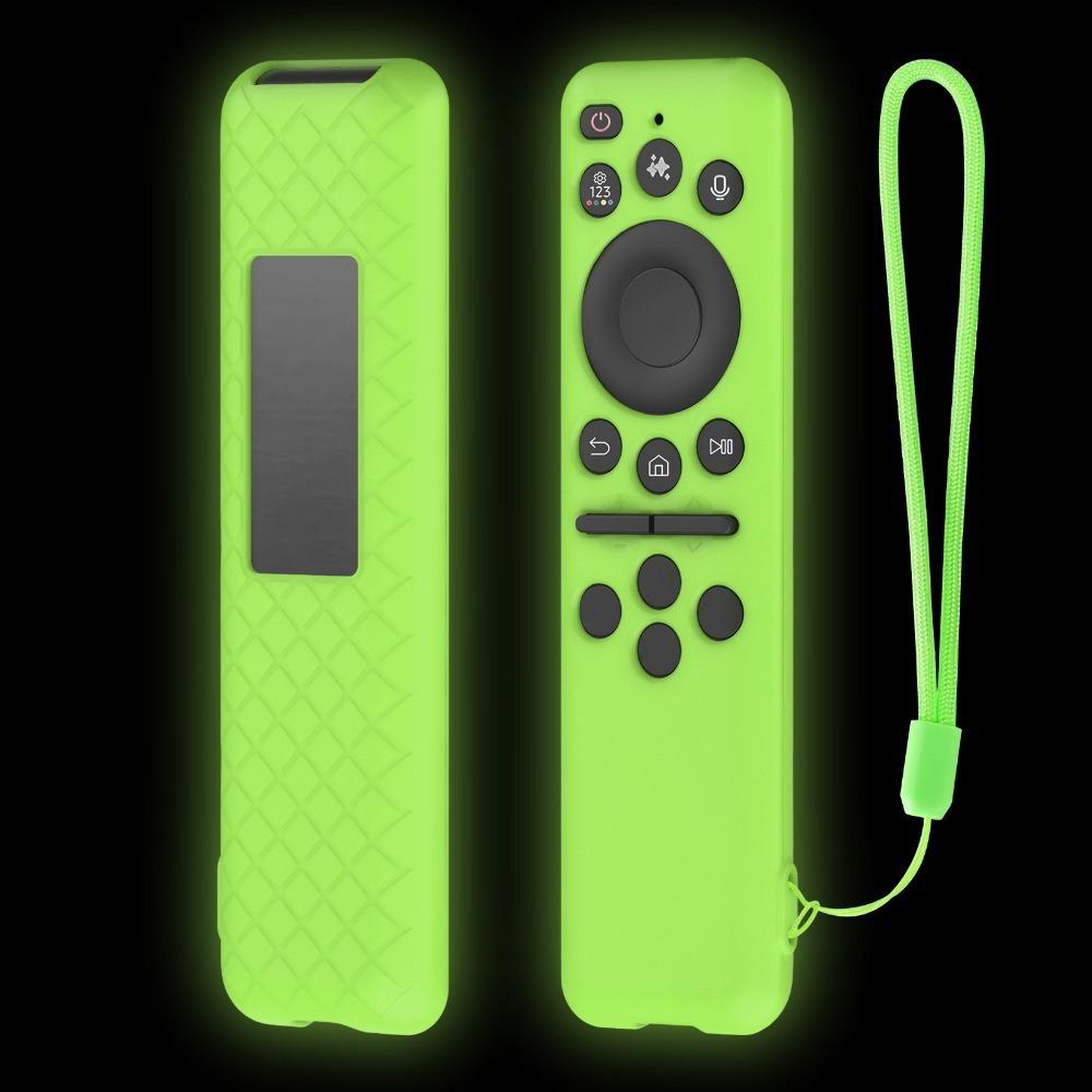 Silicone Protective Case with Lanyard Protector Soft Shell Remote Controller Cover for Samsung BN59-01432A/BN59-01480L
