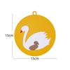 Zhinianhua Cartoon Silicone Coaster Set