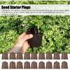 50 Pack Grow Sponges, Seed Pods Replacement Root Growth Sponges, Seed Starter Plugs Growth Plugs for Seed Starting, Hydroponic and Soil Applications