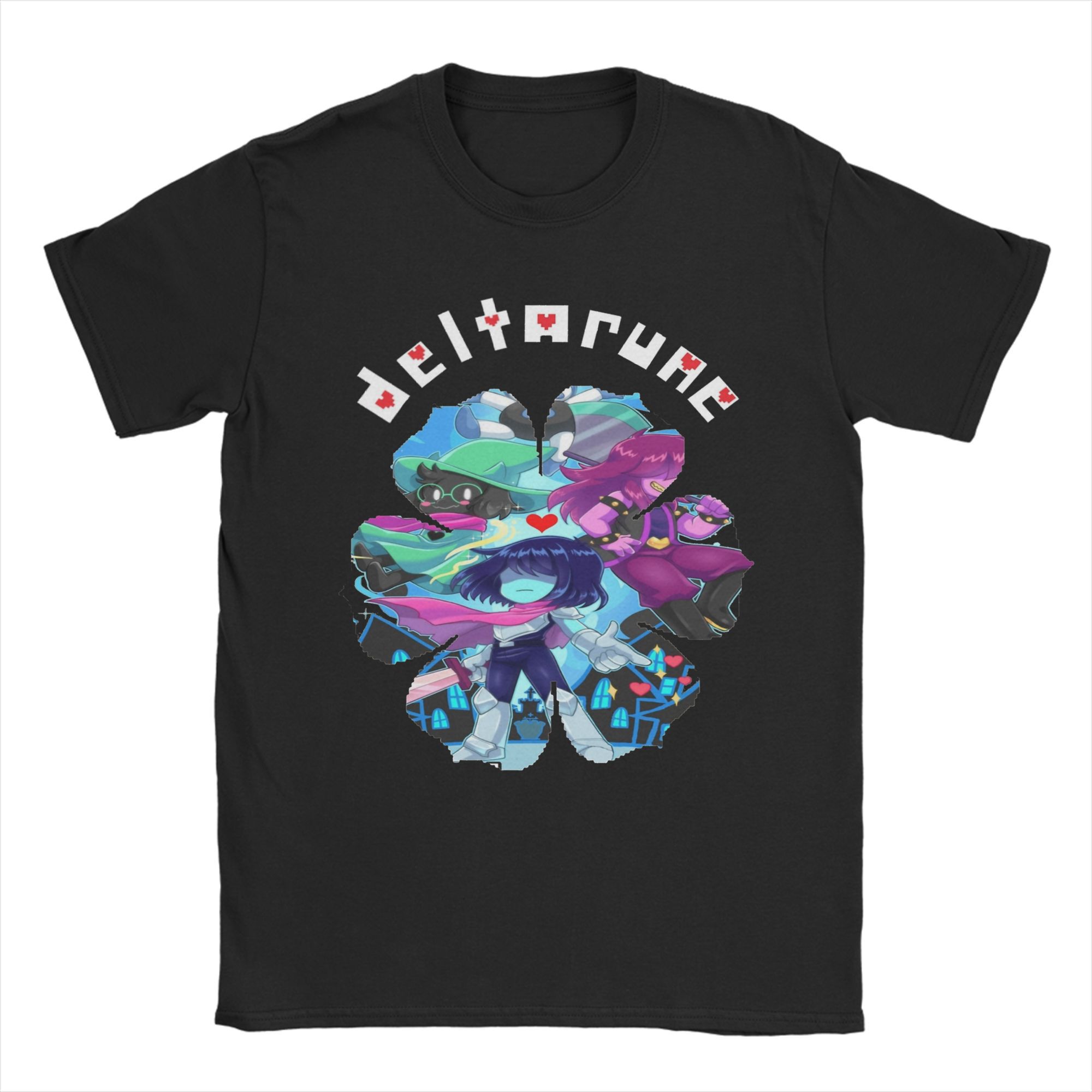 

Deltarune Смішні футболки Tenna для чоловіків і жінок, Графічні футболки, Час дивитися ТБ, Бавовняний одяг, Вінтажні футболки з коротким рукавом і круглим вирізом 4XL