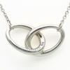 Used TIFFANY&Co. Necklace Double loop Silver925 2.9g Silver El Saperetti
