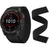 20mm Nylon-Armband für Garmin Fenix 5S/6S/7S, Schwarz