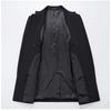 Hengyuanxiang Men's Chinese Style Stand Collar Zhongshan Suit Set