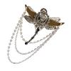 Wing Gear Hair Clip Brooch Clip Steampunk Hat Pin Decorative Corsage Pin