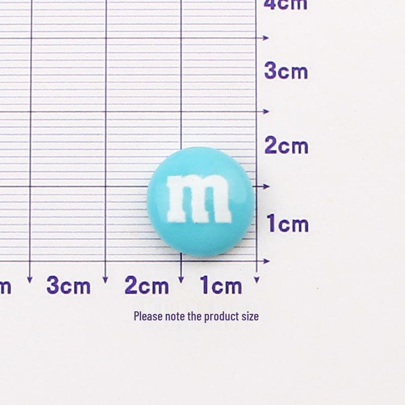 Colorful M&M's Resin DIY Kit: Phone Case, Hair Tie, Hair Clip, Jewelry, Water Cup Sticker, Pencil Box