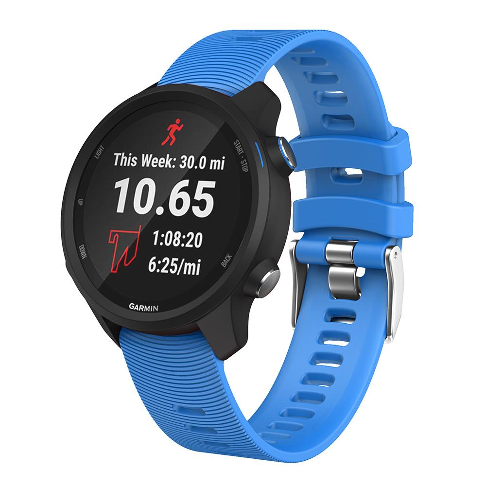 20mm Colorful Strap For Garmin Forerunner 245 245m 645 Music Vivomove 3 HR Sport Silicone Smart Watchband Bracelet