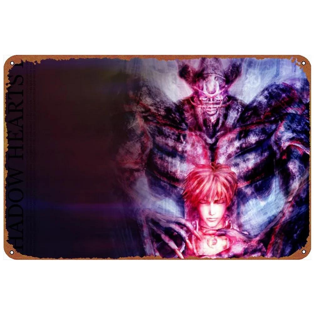 Klassische Videospiel-Deko: Vintage-Metallschilder mit Red Dead Redemption-Motiven, lustige Poster, Wanddekoration für Bar, Pub, Männerhöhle