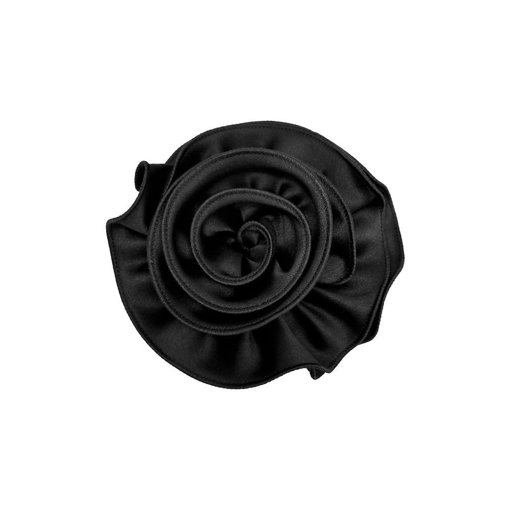 

Многослойная 3D Цветочная нашивка Съемные Цветочные броши Аппликация на одежду Свитер Пальто Аксессуары чёрный