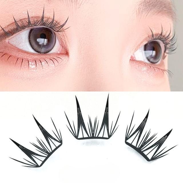 Bonnie Wisp - Кластеры накладных ресниц  Колючий  - Мультипак Black - One Size