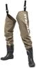PYKES PEAK Waders Fishing Hip Waders To Put On and Take Radial Waterproof 5 Sizes Hip To Long for Car Boots Size [Easy Off, Sole, Breathable,