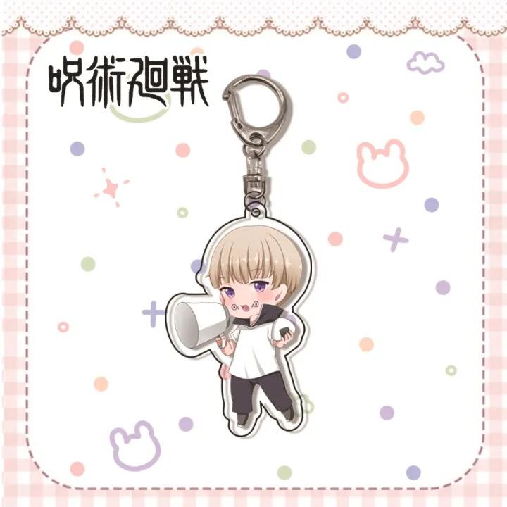 Jujutsu Kaisen Gojo Satoru Itadori Acrylic Keychain 55mm Anime Cosplay Accessory