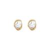 Irregular Geometry Baroque Imitation Pearl Stud Earrings For Women Korean Sweet Brincos Girls Wedding Jewelry Boucle D'oreille