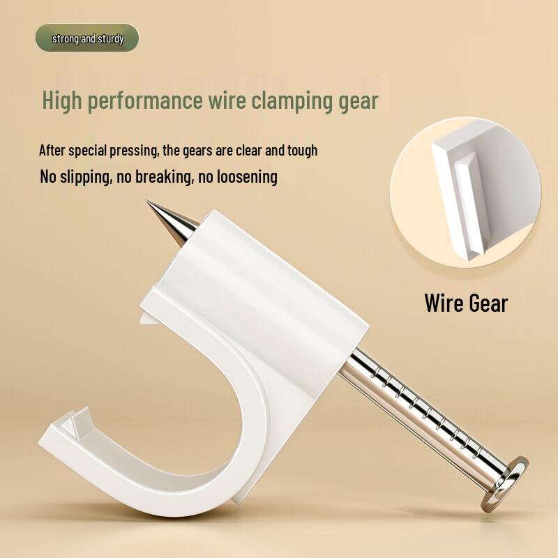 SAMZHE Nail-in Cable Clips