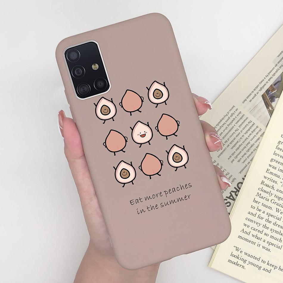 For Samsung Galaxy A51 Case Cover Soft Silicone TPU Bumper Phone Case for Samsung A31 A71 A515 A515F A 71 51 31 Coque Funda Capa