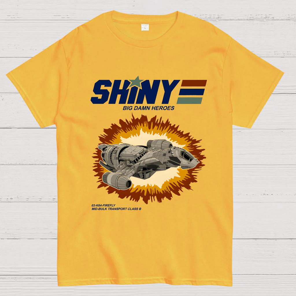 Shiny Heroes Cotton Summer Casual Cool Loose T-Shirt