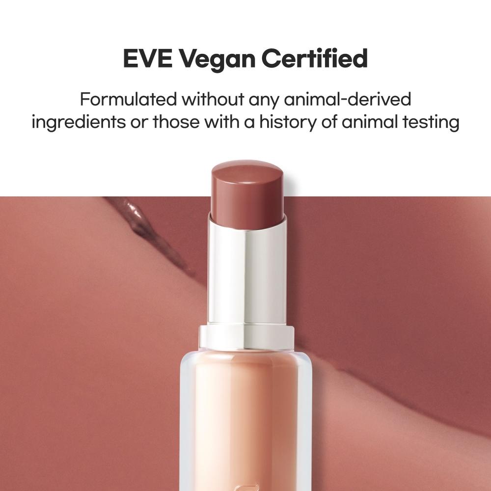 Laka Bonding Glow High Shine Glossy Lipstick 0.13 Oz 3.7 Ml 218 Raw Muted Peach Brick