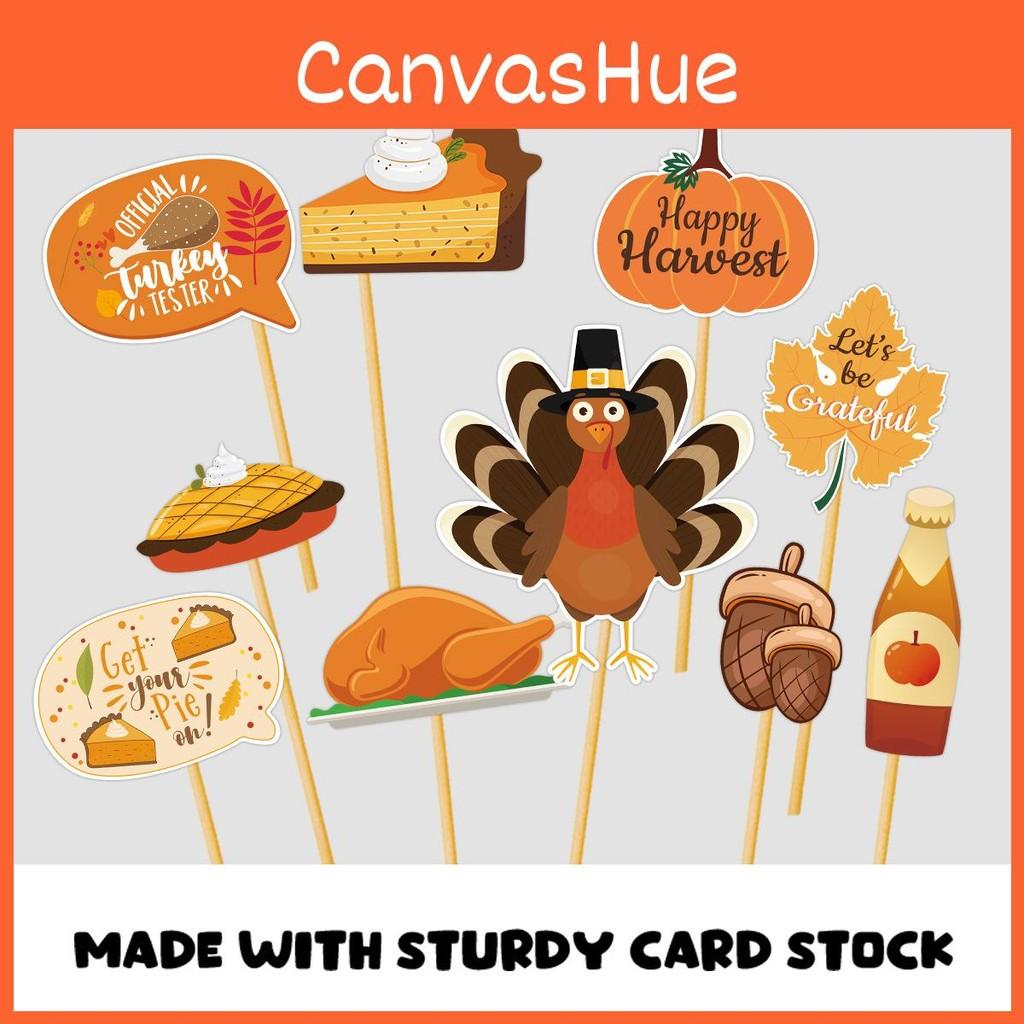 Design Turkey Festive Photo Props For Thanksgiving Day Party Celebration