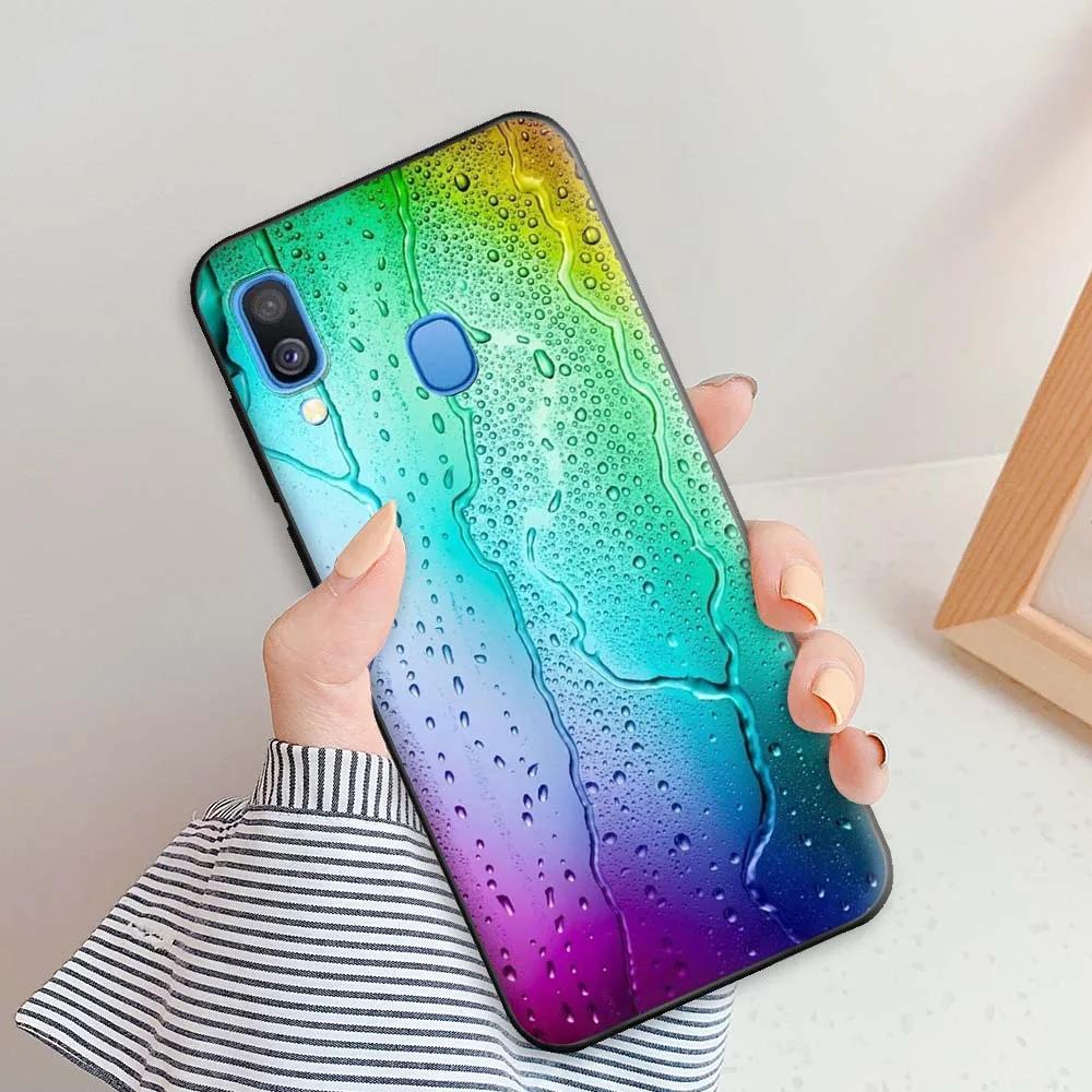 For Samsung A40 Case Ceometric Cool Cover For Samsung Galaxy A40 Soft TPU Silicone Phone Case For Samsung A40 a40 A 40 5.9 inch