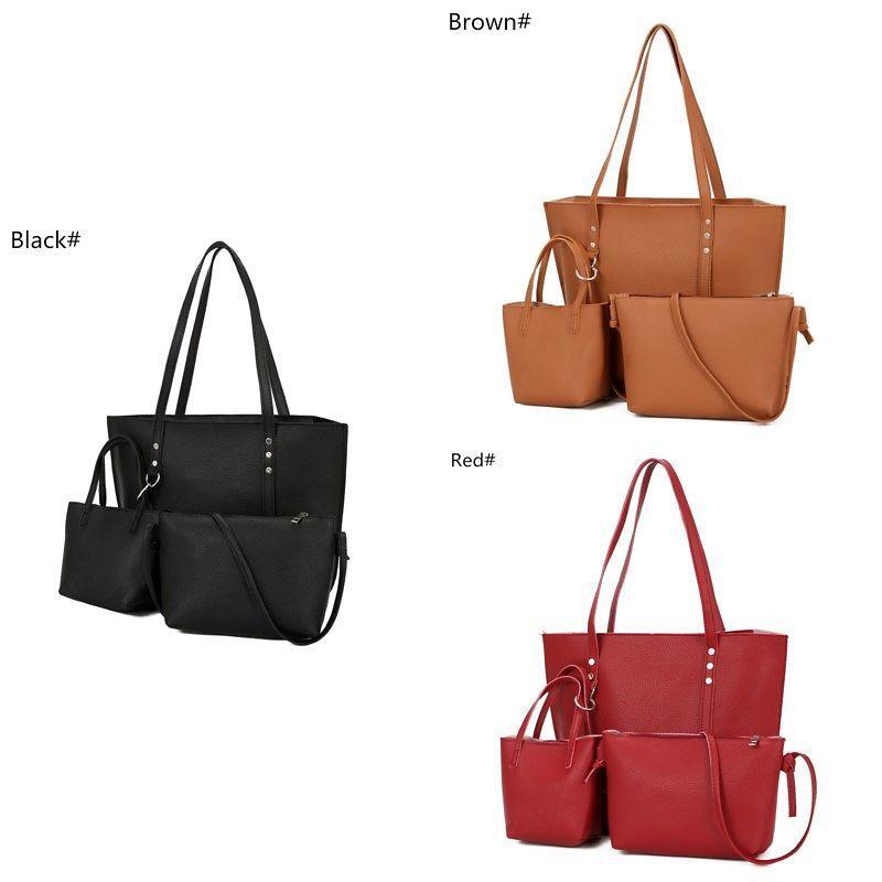 Large Capacity Purse For Women With Magnetic Closure And Soft Pu Material For Daily Use