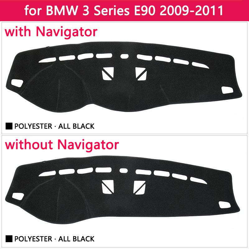 for BMW 3 Series E90 2009 2010 2011 Anti-Slip Anti-UV Mat Dashboard Cover Pad  Dashmat Protect Carpet Accessories 318i 320i 325i