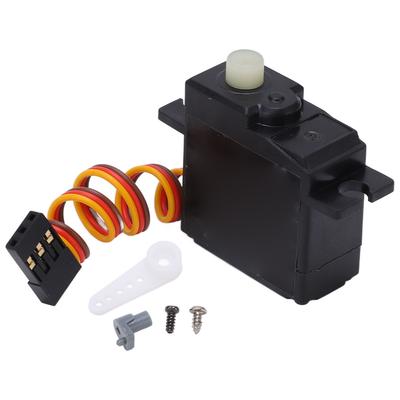 RC Micro Servo for WPL D12 RC Truck Anti Corrosion High Loads RC Digital Servo with Servo Arms Screws Micro Digital