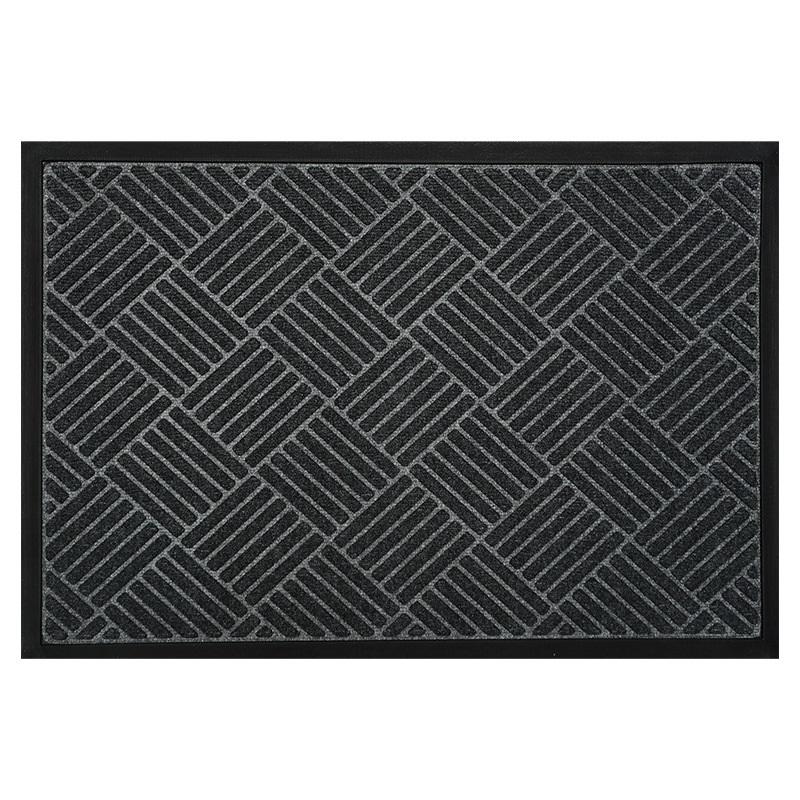 Non-slip Indoor Doormat Rubber Mat Scraper Dustproof Dirt Resistant Home Essential Durable Rubber Mat