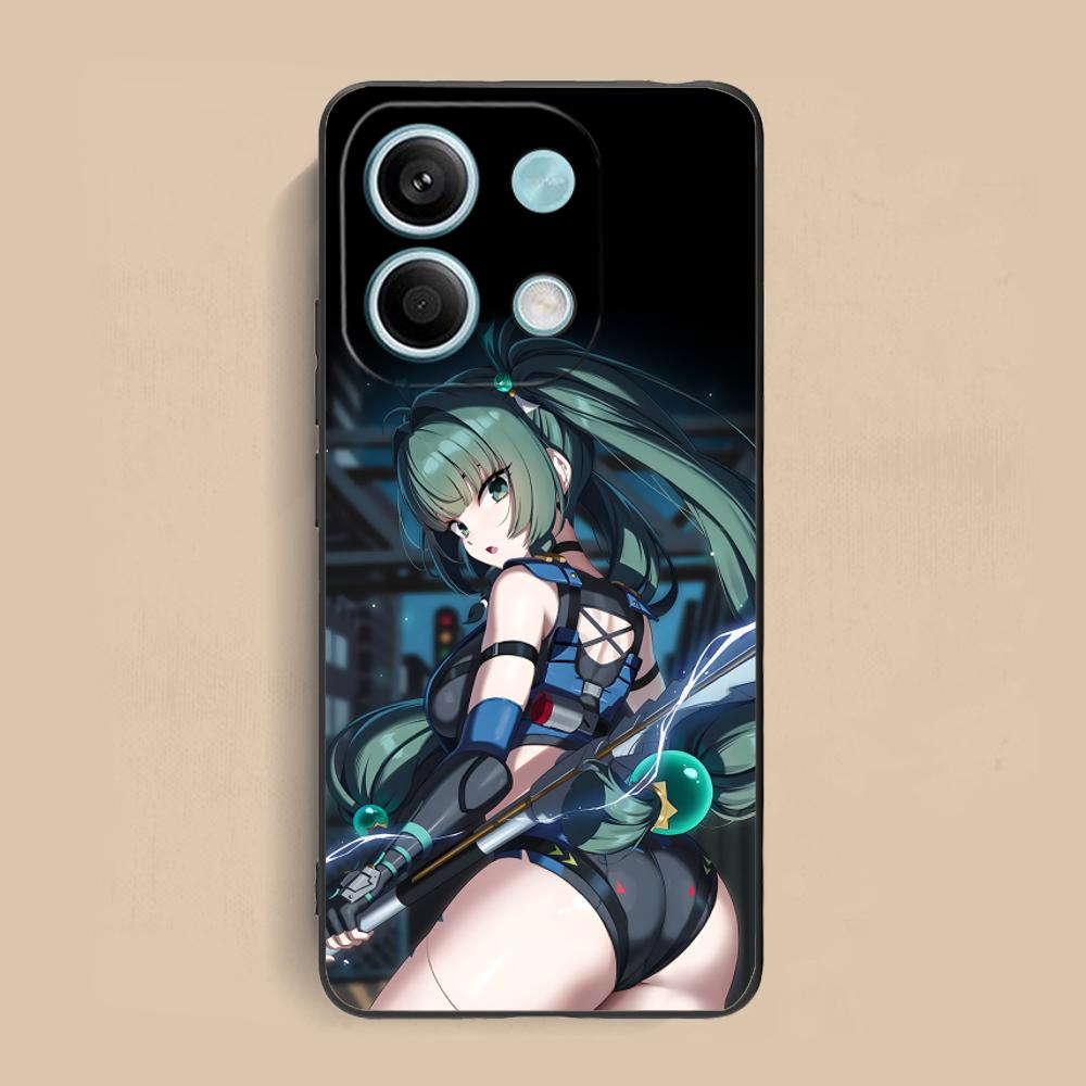 Zenless Zone Zero QingYi Phone Case for Xiaomi Redmi 15 14 13 12 A5 3 2 1 C Plus 4G 5G Colorful Printing Cover Cellphones Luxury