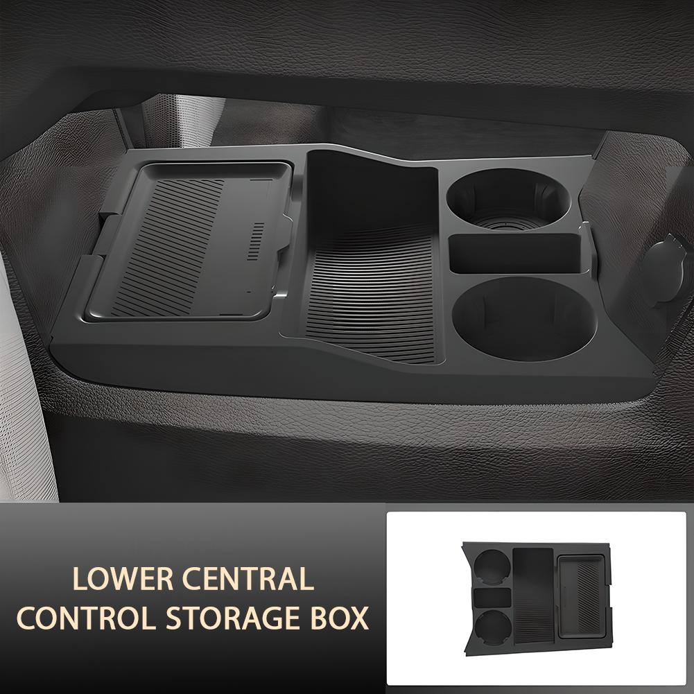 Lower Central Control Storage Box For Chery Tiggo 9 And Tiggo 8L CSH PHEV Center Console Storage Box Organizer Tray Tidying T9Z1