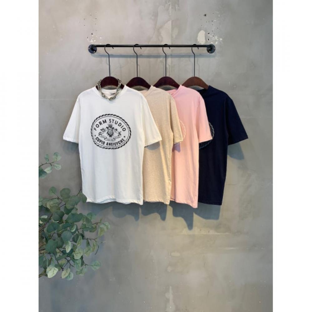 C S In The Room muSe Foam prInTIng ShorT Sleeve T ShirT 4Color