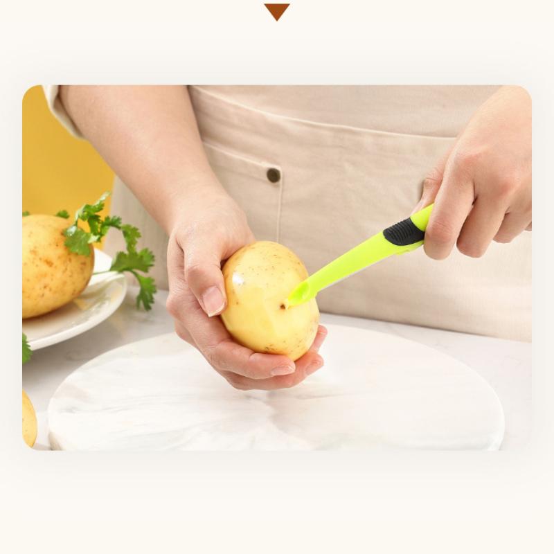 Handheld Potato Peeler Anti Slip Handle Vegetable Peeler Magic Tool Melon Potato Fruit Scraper Kitchen Gadgets Accessories