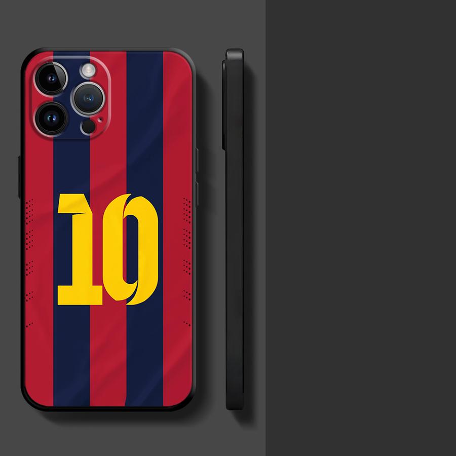 Football Number Funda Phone Cover Phone Case for Apple iPhone 17 Pro Max 17e 13 12 14 15 Pro 7 8 Air 11 XR XS MAX 16