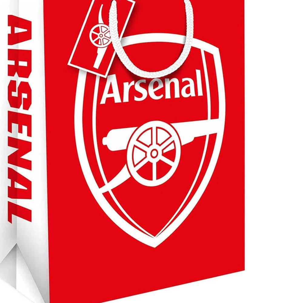 Arsenal FC Crest Gift Bag