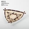 Handmade Bamboo Woven Products Bamboo Screen Bamboo Basket Storage Basket Fruit Dish Dim Sum Tray Farm Woven Round Dustpan